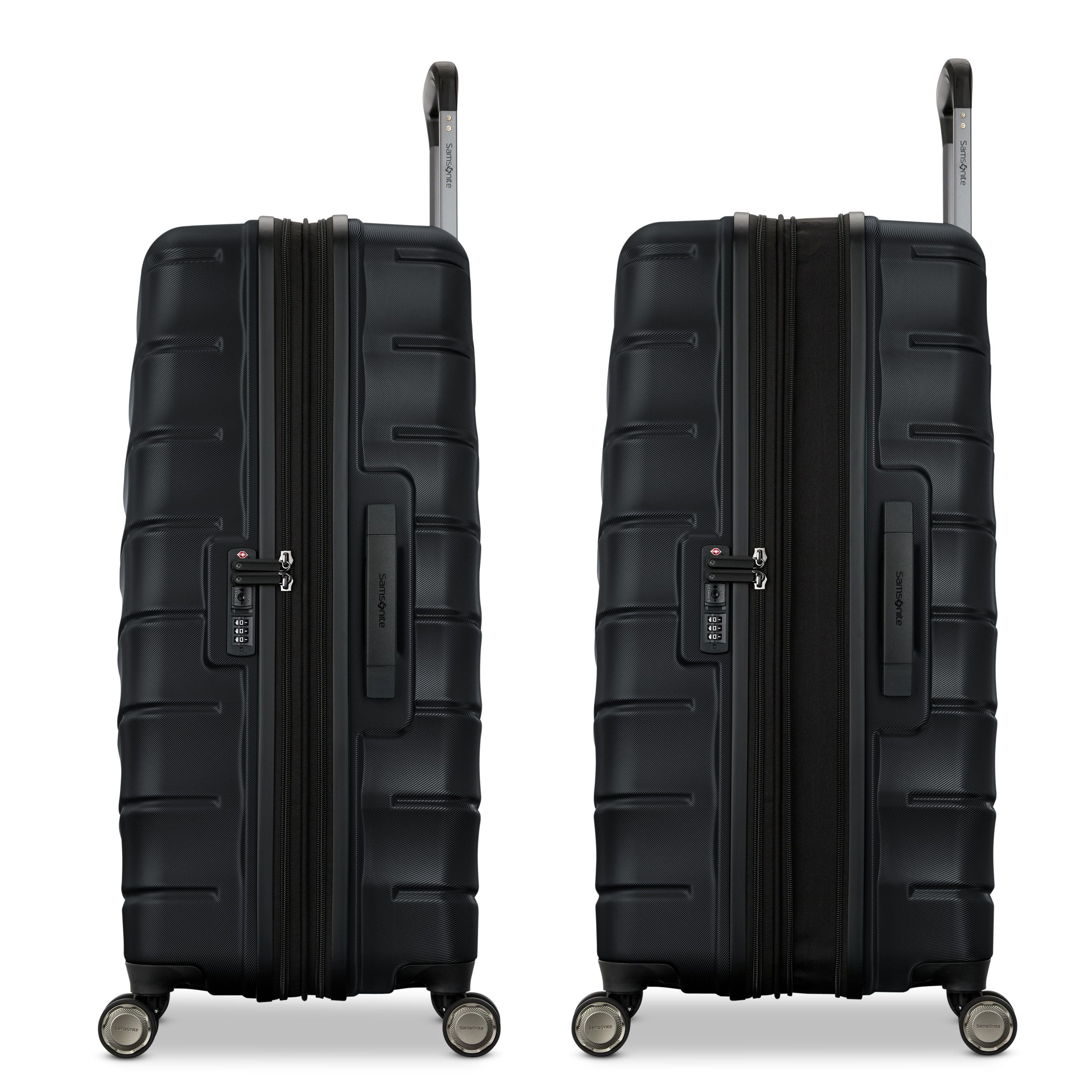 s*n様 Samsonite LiteGeo 20L ブラック Lineate XLT Hardside 2-Piece Luggage Set (Assorted Colors