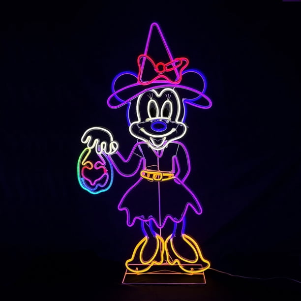 ミニーマウス3Dイルミネーション Disney 4' Neon Minnie Mouse - Samsclub.com