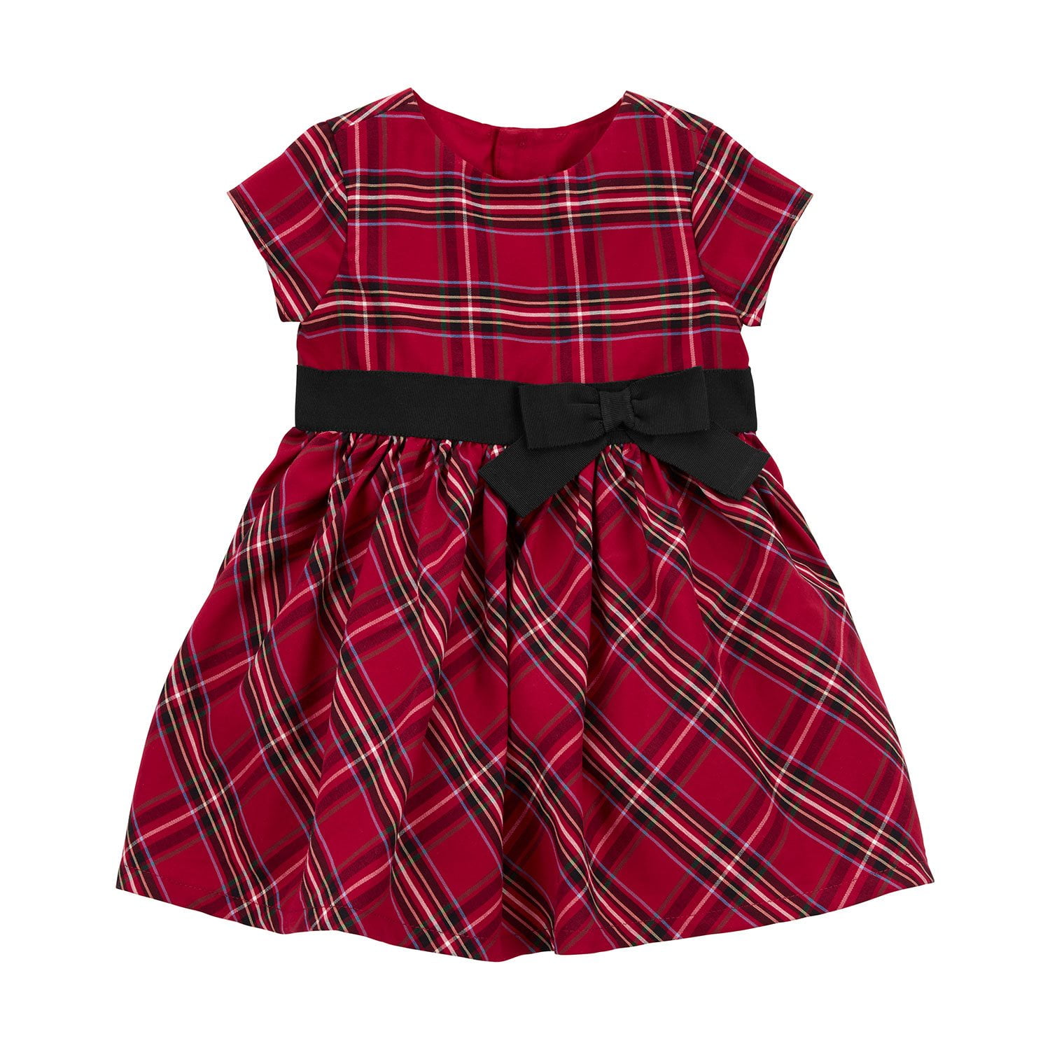 carter's plaid sateen holiday dress Baby Plaid Sateen Holiday Dress