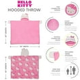 thumbnail image 5 of Kids’ Plush Hooded Throw with Faux Fur Lining, 40" x 50", 5 of 7