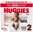 thumbnail image 2 of Huggies Skin Essentials Baby Diapers, Sizes 1-6, 2 of 13