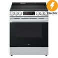 thumbnail image 1 of LG 6.3 cu. ft. Smart Electric Single Oven Slide-in Range with New Handle and Printproof® Stainless Steel, 1 of 8