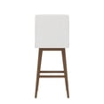 thumbnail image 9 of HH2 Home Parson Wood Adjustable Height Swivel Bar Stool, 9 of 19