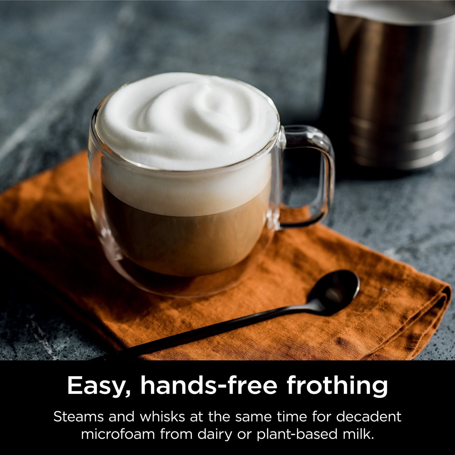 Ninja Luxe Café Premier Series 3-in-1 Espresso Machine Drip Coffee Maker & Cold Brew Machine