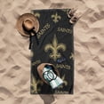 thumbnail image 2 of Logo Brands New Orleans Saints 38"x72" Beach Towel, 2 of 5