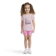 thumbnail image 2 of Converse Toddler Girls 2-Piece Biker Short Outfit Set, 2 of 7