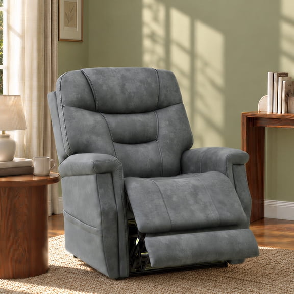 Nathan Dual Motor Lift Recliner with Heat, Power Headrest and Lumbar, Choose Color