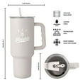 thumbnail image 4 of Logo Brands Central Florida Knights Stainless Steel Tumbler Set, 4 of 7