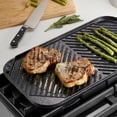 thumbnail image 1 of Tramontina Reversible Double Burner Grill-Griddle, Choose Color, 1 of 5