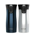 thumbnail image 1 of Contigo AUTOSEAL West Loop Vacuum-Insulated 16 oz. Stainless Steel Travel Mug with Lid, 2 Pack, 1 of 6
