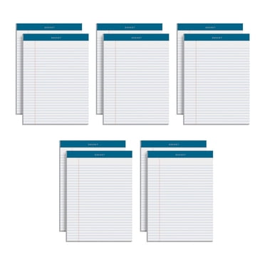 Docket Legal Writing Pads Ruled, 8.5" x 11.75", 10-pk.