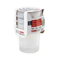 thumbnail image 1 of Cambro Round Translucent Food Container with Lid, 4 qt., 3 pk., 1 of 6