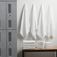 thumbnail image 2 of Member's Mark Commercial Hospitality Washcloths, White, 24-Pack, 2 of 7