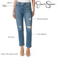 thumbnail image 4 of Jessica Simpson Women's Spotlight High Rise Straight Jean, 4 of 8
