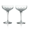 thumbnail image 1 of Waterford Lismore Essence Champagne Saucer, 9oz, Set of 2, 1 of 4