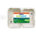 thumbnail image 1 of Hefty ECOSAVE Hoagie Hinged Lid Container, 9" x 6" , 75 ct., 1 of 4