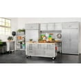 thumbnail image 20 of Seville Classics UltraHD 8-Piece Steel Garage Cabinet Storage Set With Rolling Workbench, 14 Feet Wide, 20 of 22