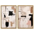 thumbnail image 2 of Strings Attached Set Neutral Abstract Canvas Print by Oliver Gal Prints, 2 of 4