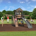 thumbnail image 1 of Backyard Discovery Oceanview II Cedar Wood Swing Set, 1 of 11
