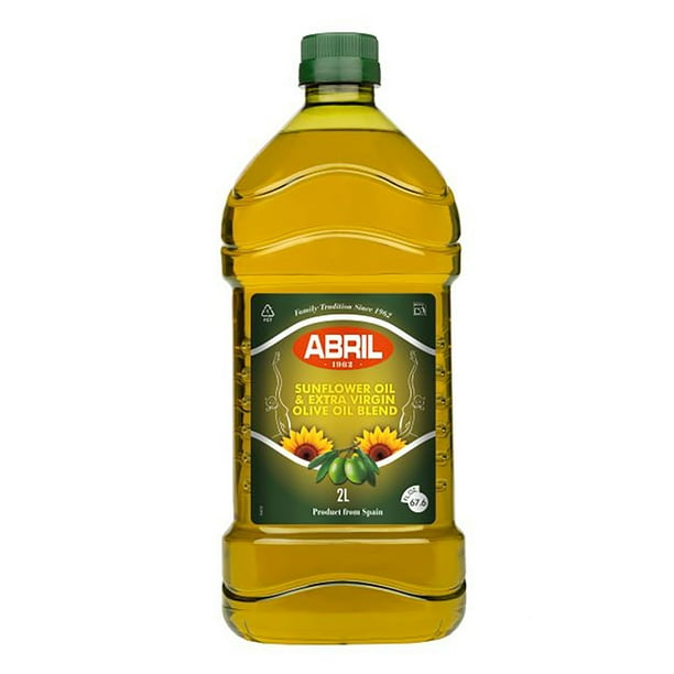 Abril Sunflower & Extra Virgin Olive Oil Blend, 67.6 fl. oz