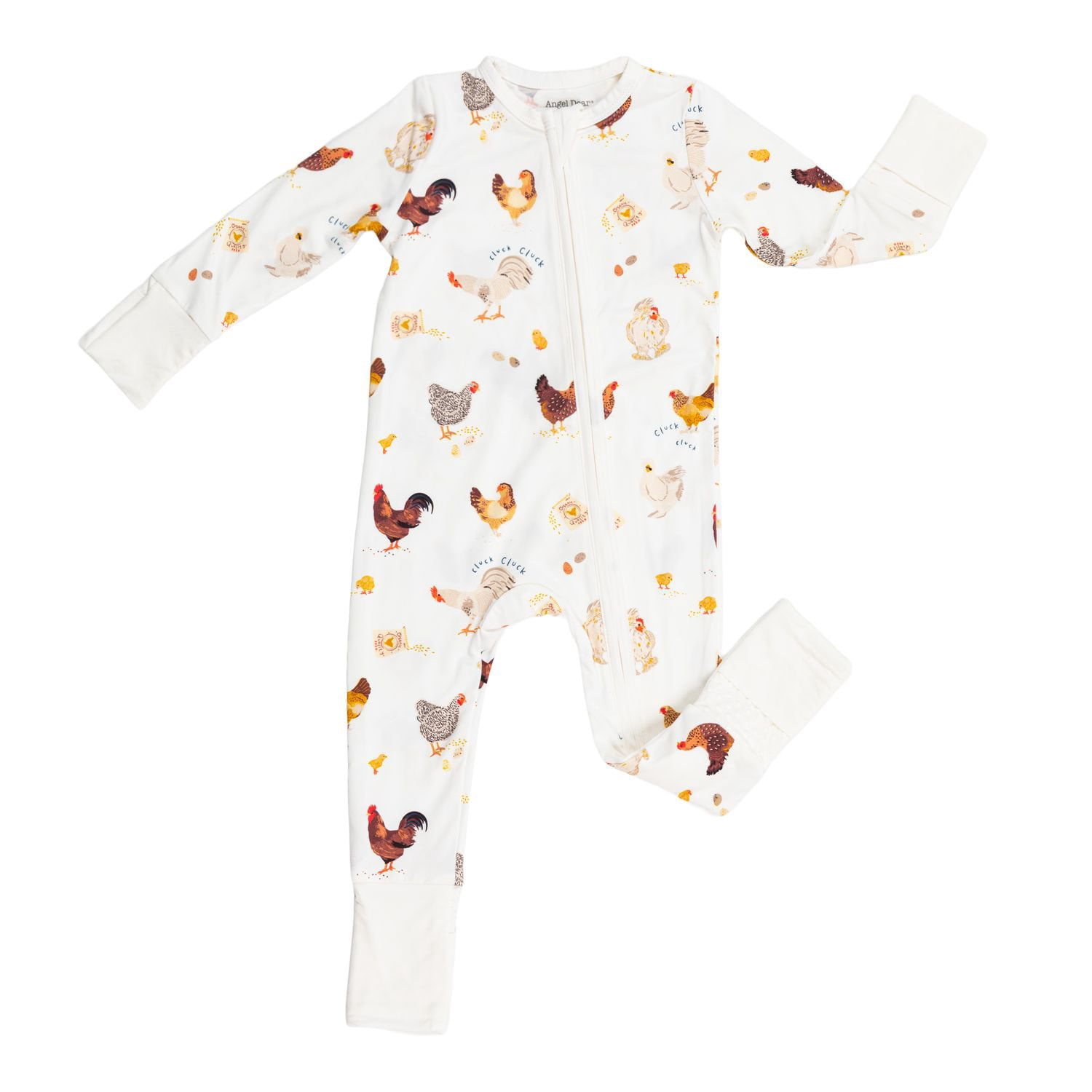 Angel Dear Baby Girls Convertible Zipper Romper - Samsclub.com