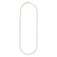 thumbnail image 3 of Criss Cross Diamond Cut Sparkle Chain Necklace in 14K Gold, 3 of 12