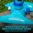 thumbnail image 6 of Aqua Joe Turbo Drive 360º Sprinkler with 4 Spray Patterns, 6 of 13
