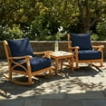 thumbnail image 4 of Cambridge Casual Catalina Teak Deep Seating Rocker, 4 of 10