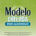 thumbnail image 5 of Modelo Chelada Limon y Sal Mexican Lager Non-Alcoholic Beer, 12 fl. oz. can, 6 pk., 5 of 5