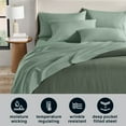 thumbnail image 5 of Member's Mark Performance 500-Thread-Count Solid Sheet Set, Assorted Sizes, 5 of 9