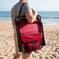 thumbnail image 3 of Logo Brands NC State Wolfpack Reclining Beach Chair, 3 of 6