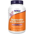 thumbnail image 1 of NOW Supplements Quercetin with Bromelain Capsules, Respiratory Health and Healthy Immune Function* (240 ct.), 1 of 7