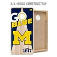 thumbnail image 3 of YouTheFan Michigan Wolverines 2'x4' Cornhole Board Set, 3 of 6