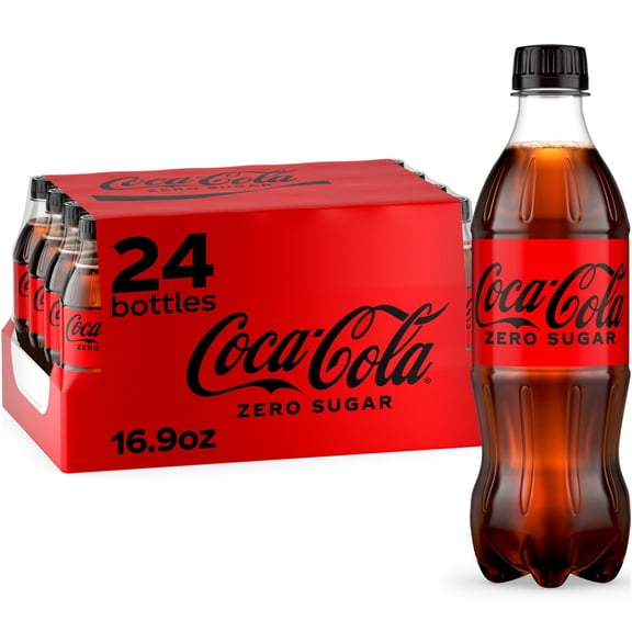 Coca-Cola Zero Sugar Bottles, 16.9 fl. oz., 24 pk.