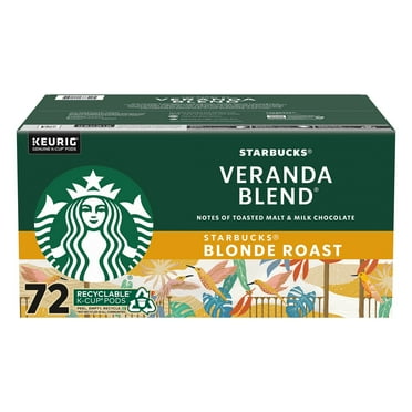 Starbucks Blonde Roast K-Cup Coffee Pods, Veranda Blend, 72 ct.
