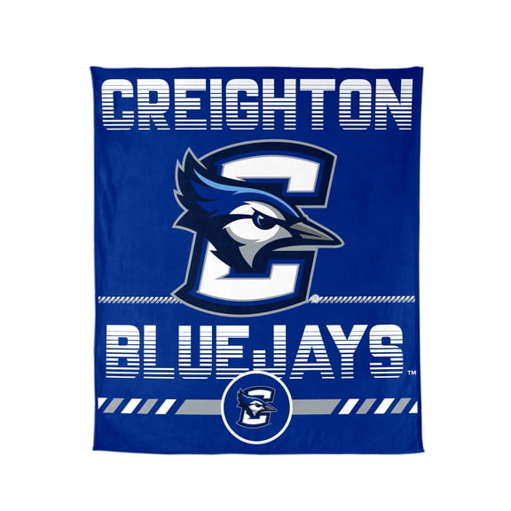 Logo Brands Creighton Bluejays 60"x70" Super Plush Blanket