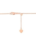 thumbnail image 2 of Adjustable Cable Link Chain Necklace in 14K Gold, 0.90mm, 2 of 4