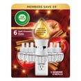 thumbnail image 1 of Air Wick Plug In Scented Oil Air Freshener, Holiday Apple Cinnamon Medley, 1 Warmer + 6 Refills, 1 of 9