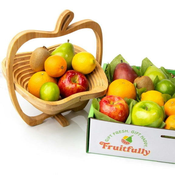 A Gift Inside Fresh Fruit with Apple Pop-Up Bowl