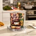 thumbnail image 3 of iDesign 2-Piece 11" Clear Turntable Lazy Susan Organizers, 3 of 10