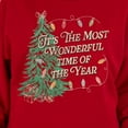 thumbnail image 4 of State of Mine Women's Holiday Crewneck Sweatshirt, 4 of 9