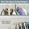 thumbnail image 7 of Member's Mark Elite Quality Velvet Hangers - 50 Pack, 7 of 7