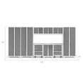 thumbnail image 4 of NewAge Products Bold Series 10 Piece Cabinet Set, 162" W x 18" D x 76.75" H, 4 of 9