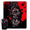 thumbnail image 2 of Scary Movie Cloud Throw and Reusable Embroidered Fabric Bucket Set, 60" x 70", 2 of 8