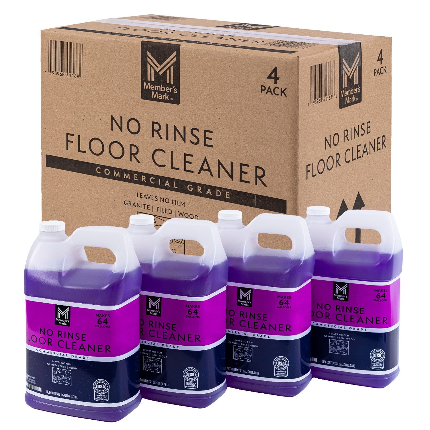 Member's Mark No Rinse Floor Cleaner, 1 gal., Choose Pack Size ...
