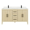 thumbnail image 1 of Vienna Bathroom Vanity with Power Bar and Drawer Organizer, Multiple Sizes / Colors, 1 of 14