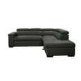thumbnail image 12 of Zion Fabric Storage Sectional with Pullout Bed, 12 of 14