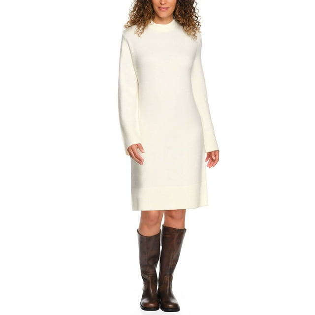Lands' End Crewneck Sweater Dress