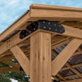 thumbnail image 4 of Backyard Discovery Norwood Cedar Gazebo with PowerPort, Choose Size, 4 of 10