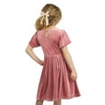 thumbnail image 5 of Lands' End Girls Velour Dress, 5 of 8